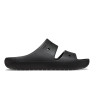 Claquettes Crocs Classic Sandal V2 Noires – Élégance minimaliste et confort emblématique