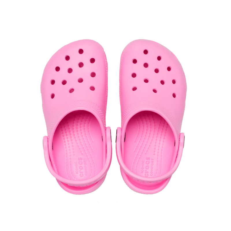 Sabot Crocs Petit Enfant Rose Classic Clog – Confort et style pour les tout-petits