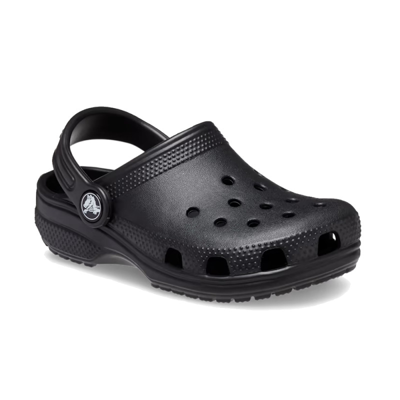 Sabot Crocs Petit Enfant Noir Classic Clog – Confort et style pour les tout-petits – Disponible Chez DM'Sports