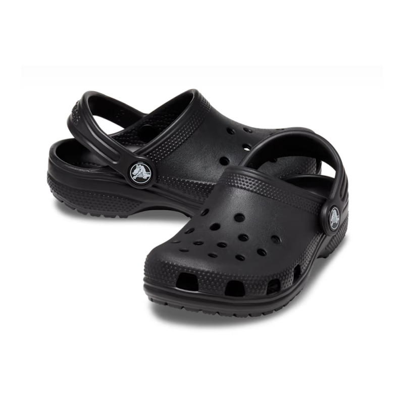 Sabot Crocs Petit Enfant Noir Classic Clog – Confort et style pour les tout-petits