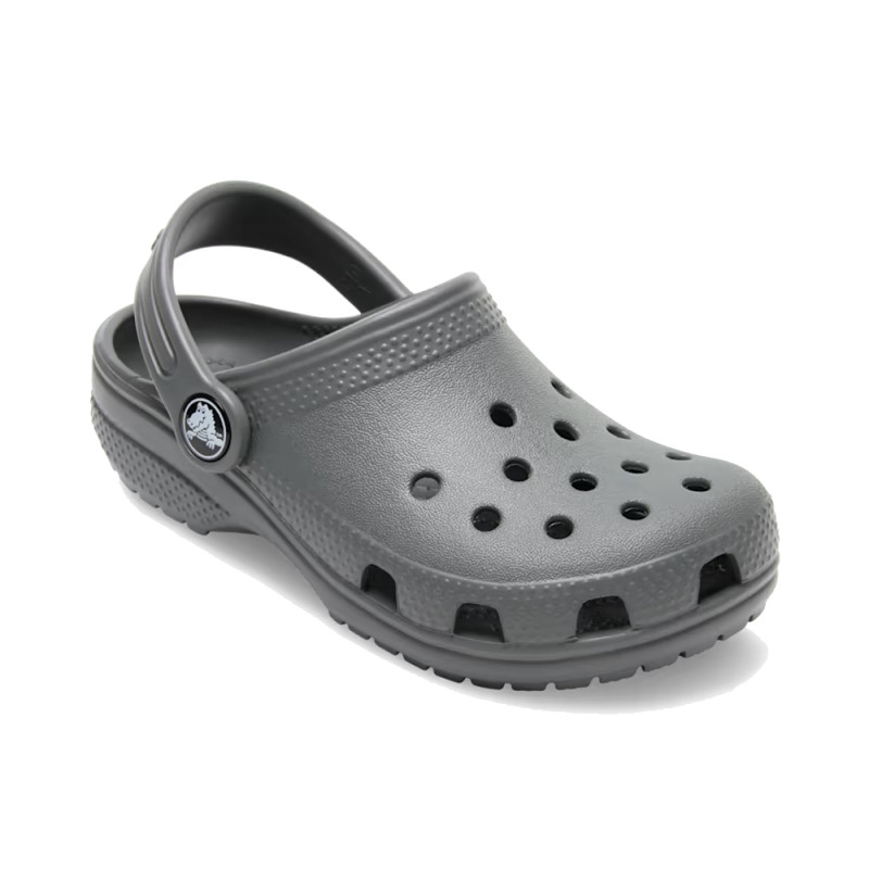 Sabot Crocs Petit Enfant Gris Classic Clog – Confort et style pour les tout-petits