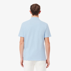 Polo Homme Lacoste – Bleu – Regular Fit & Coton Mélangé Respirant