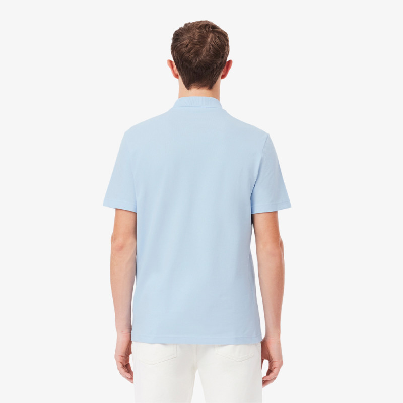 Polo Homme Lacoste – Bleu – Regular Fit & Coton Mélangé Respirant