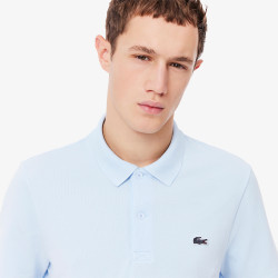 Polo Homme Lacoste – Bleu – Regular Fit & Coton Mélangé Respirant