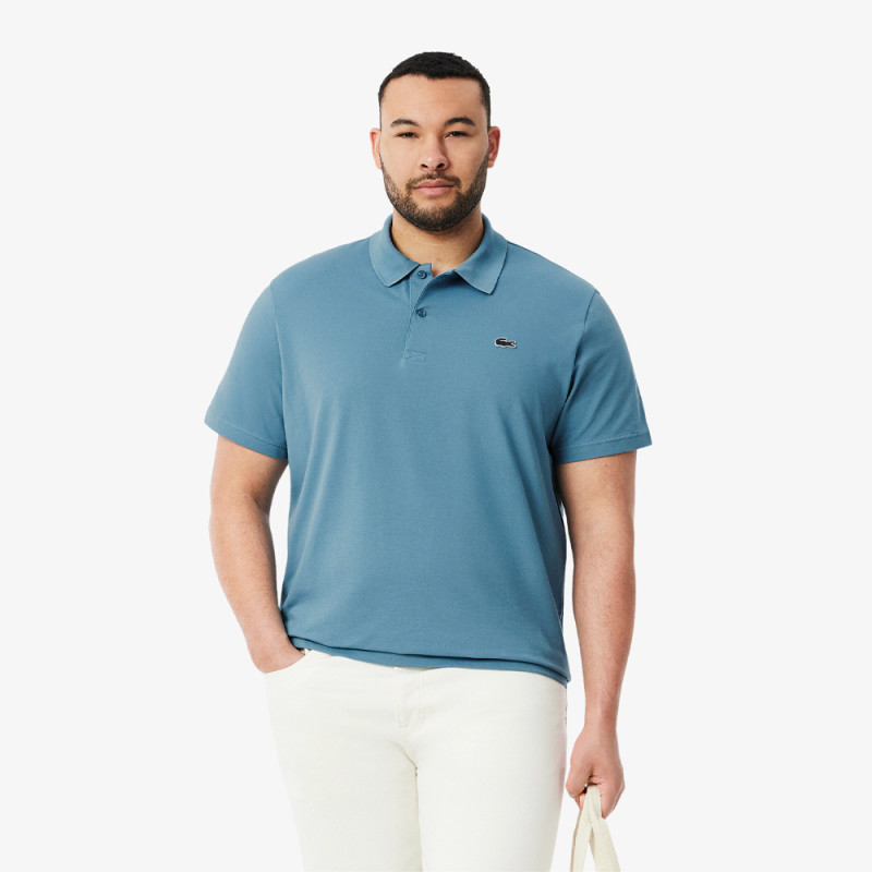 Polo Homme Lacoste – Bleu– Regular Fit & Coton Mélangé Respirant