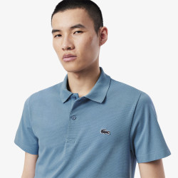 Polo Homme Lacoste – Bleu– Regular Fit & Coton Mélangé Respirant