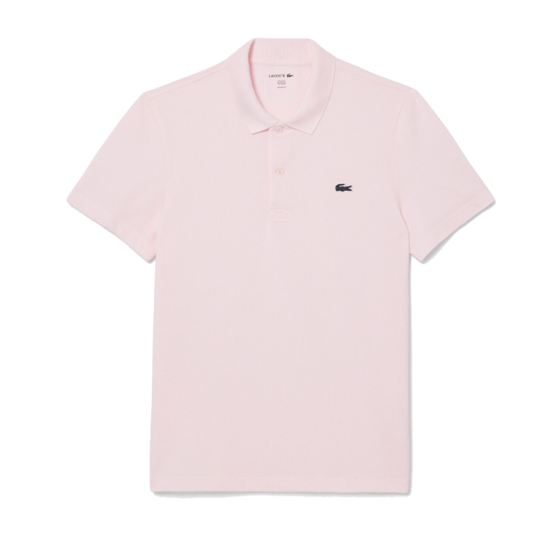 Polo Homme Lacoste – Rose Clair – Regular Fit & Coton Mélangé Respirant