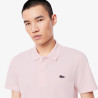Polo Homme Lacoste – Rose Clair – Regular Fit & Coton Mélangé Respirant