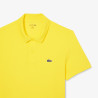 Polo Homme Lacoste – Jaune – Regular Fit & Coton Mélangé Respirant