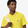 Polo Homme Lacoste – Jaune – Regular Fit & Coton Mélangé Respirant