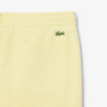 Short Homme Lacoste Graphique – Jaune – Molleton de Coton & Design Audacieux