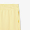 Short Homme Lacoste Graphique – Jaune – Molleton de Coton & Design Audacieux