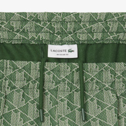 Pantalon de Survêtement Homme Lacoste Paris – Vert – Jacquard Monogrammé & Élégance Streetwear