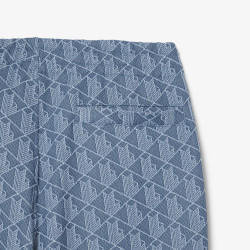 Pantalon de Survêtement Homme Lacoste Paris – Bleu – Jacquard Monogrammé & Élégance Streetwear