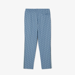 Pantalon de Survêtement Homme Lacoste Paris – Bleu – Jacquard Monogrammé & Élégance Streetwear