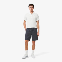 Short Homme Lacoste Sport – Gris – Taffetas Diamanté Léger & Respirant