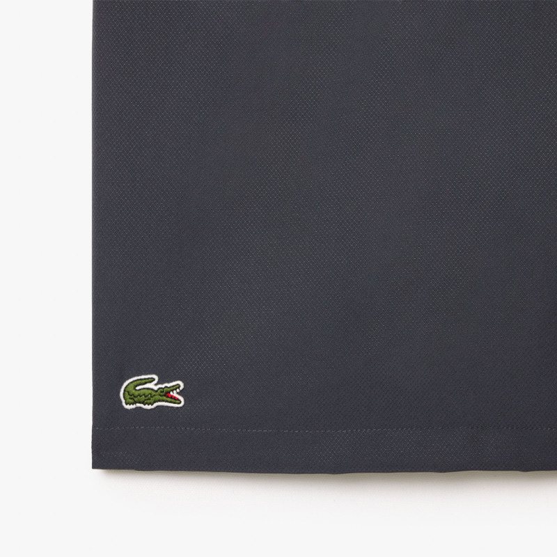 Short Homme Lacoste Sport – Gris – Taffetas Diamanté Léger & Respirant