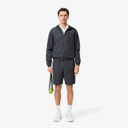 Short Homme Lacoste Sport – Gris – Taffetas Diamanté Léger & Respirant