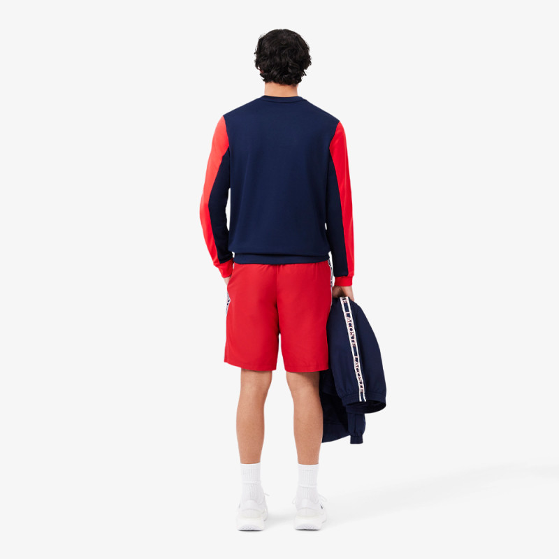 Short Homme Lacoste Tennis – Rouge – Bandes Griffées & Tissu Léger Performant