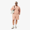 Short Homme Lacoste Cargo – Rose – Molleton de Coton Doux & Poches Fonctionnelles