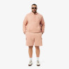 Short Homme Lacoste Cargo – Rose – Molleton de Coton Doux & Poches Fonctionnelles