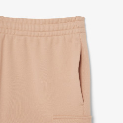 Short Homme Lacoste Cargo – Rose – Molleton de Coton Doux & Poches Fonctionnelles