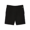 Short Homme Lacoste – Noir – Molleton de Coton & Liserés Griffés