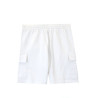 Short Cargo Lacoste Homme Blanc – Molleton Coton & Style Urbain | DM'Sports