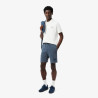 Short Homme Lacoste – Bleu Effet Délavé – Molleton de Coton Bio & Style Authentique