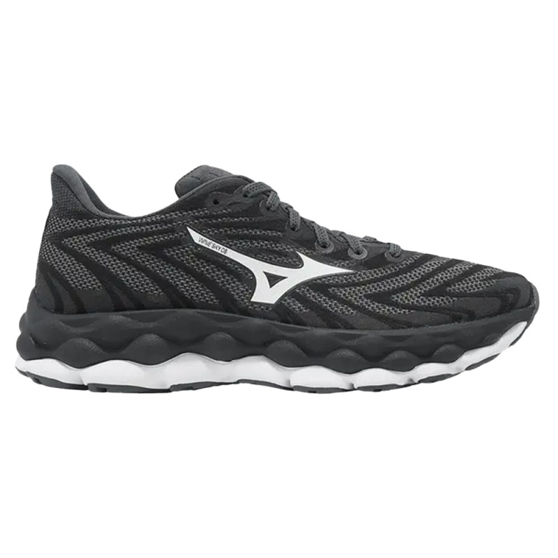 Baskets Mizuno Wave Sky 8 Noires – Confort supérieur et performance durable