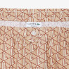 Short Homme Lacoste – Beige et Marron – Tissu Léger avec Imprimé Monogramme