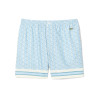 Short Homme Lacoste – Bleu et Blanc – Tissu Léger avec Imprimé Monogramme
