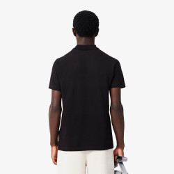 Polo Homme Lacoste Noir – Regular Fit & Coton Mélangé | DM'Sports