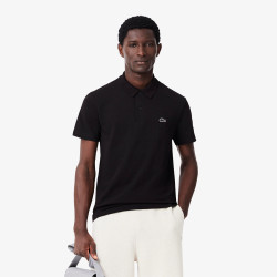 Polo Homme Lacoste Noir – Regular Fit & Coton Mélangé | DM'Sports