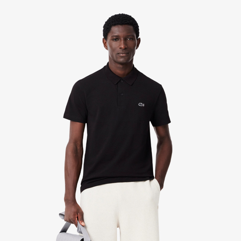 Polo Homme Lacoste Noir – Regular Fit & Coton Mélangé | DM'Sports