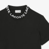 T-shirt Homme Lacoste – Noir – Piqué Ultra-Léger & Col Jacquard Siglé