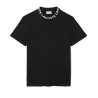 T-shirt Homme Lacoste – Noir – Piqué Ultra-Léger & Col Jacquard Siglé