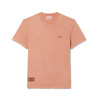 T-shirt Homme Lacoste – Marron Terracota – Jersey Épais & Effet Délavé Unique