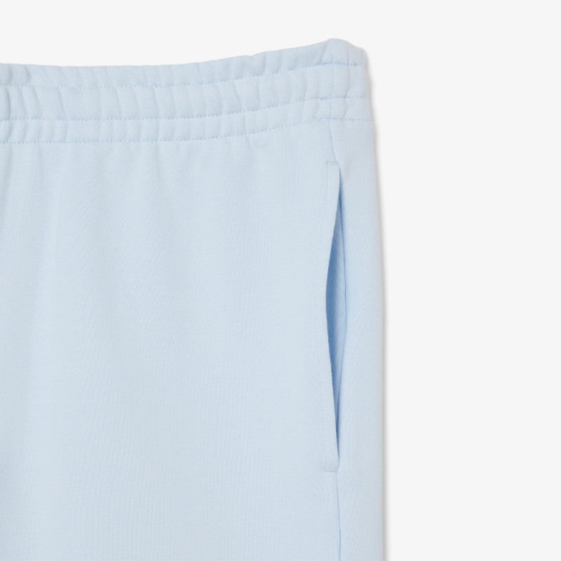 Short Homme Lacoste – Bleu Clair – Confort Polaire & Coupe Classique