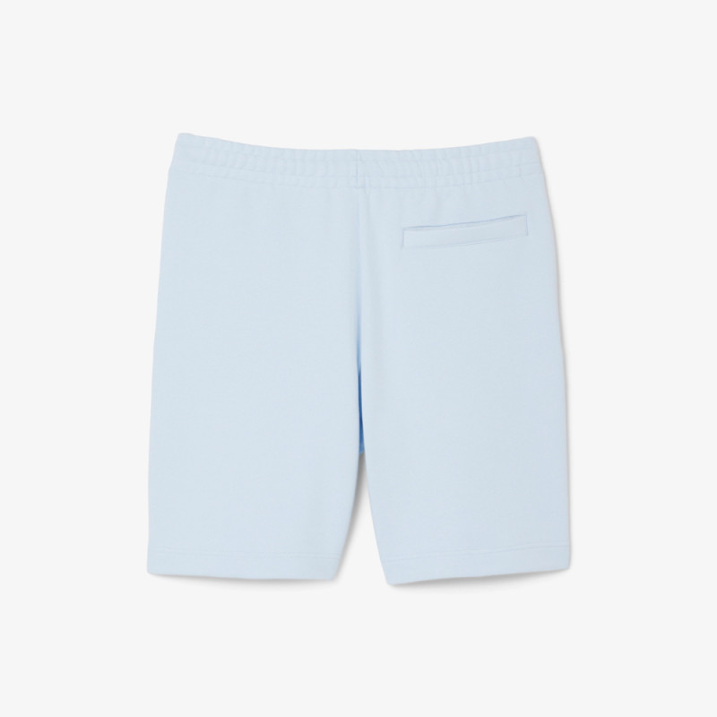 Short Homme Lacoste – Bleu Clair – Confort Polaire & Coupe Classique