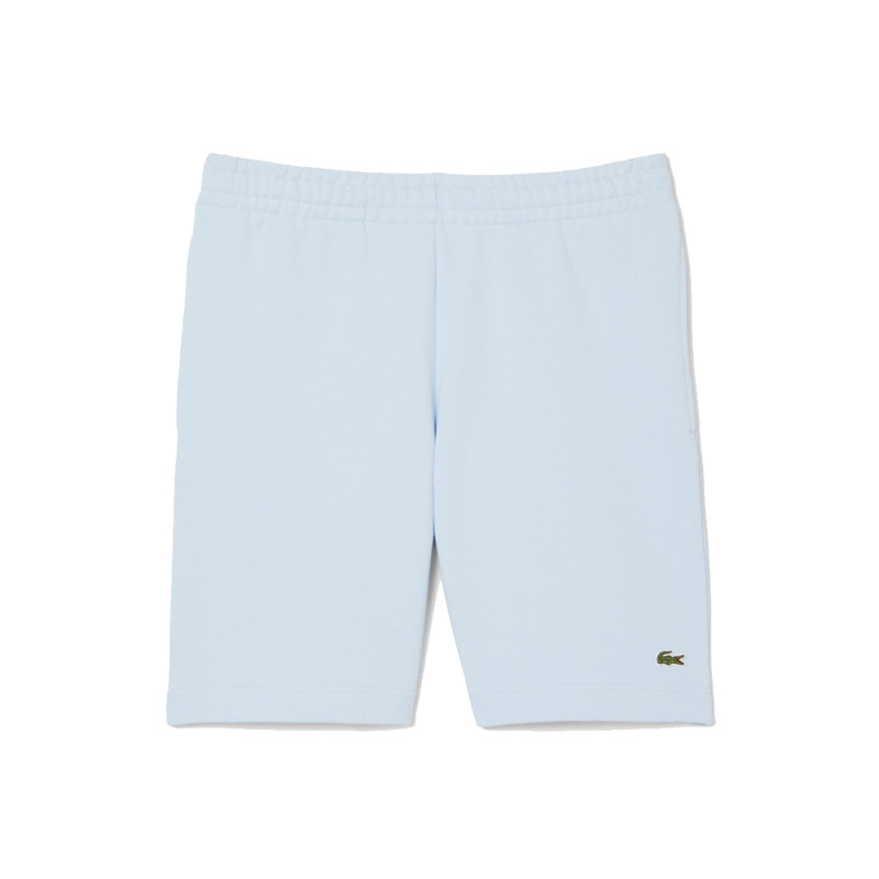 Short Homme Lacoste – Bleu Clair – Confort Polaire & Coupe Classique