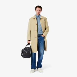 Veste de survêtement zippée Lacoste – Bleu – Monogramme Jacquard & Coupe Regular Fit