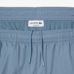 Pantalon de survêtement Homme Lacoste – Bleu – Molleton de Coton Biologique & Détails Cargo