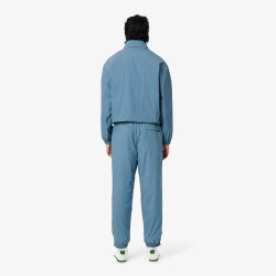 Pantalon de survêtement Homme Lacoste – Bleu – Molleton de Coton Biologique & Détails Cargo