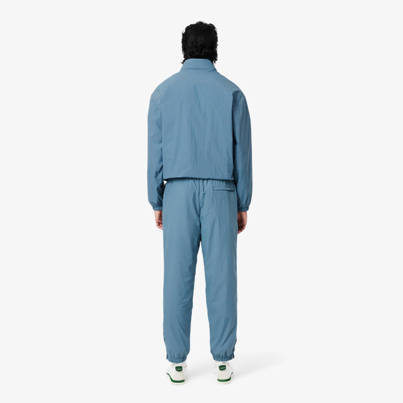 Pantalon de survêtement Homme Lacoste – Bleu – Molleton de Coton Biologique & Détails Cargo