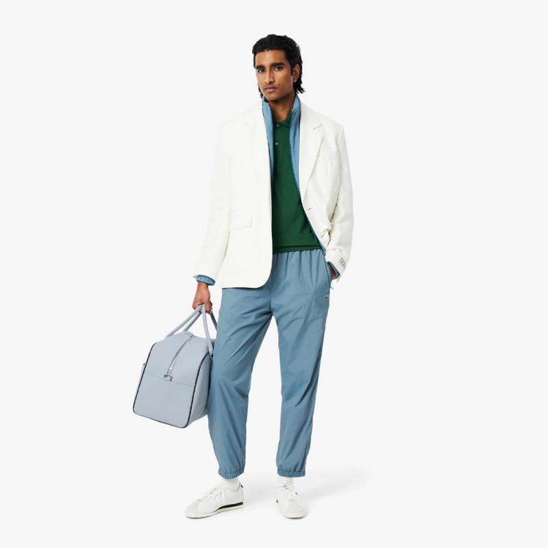 Pantalon de survêtement Homme Lacoste – Bleu – Molleton de Coton Biologique & Détails Cargo