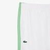 Ensemble de survêtement Lacoste Tennis – Blanc & Vert – Taffetas Recyclé & Design Color-Block