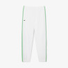 Ensemble de survêtement Lacoste Tennis – Blanc & Vert – Taffetas Recyclé & Design Color-Block