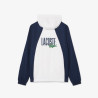 Ensemble de survêtement Lacoste Tennis – Blanc & Bleu Marine – Taffetas Recyclé & Design Color-Block