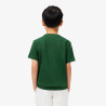 T-shirt Enfant Lacoste Sport – Vert – Coton Technique & Coupe Oversize